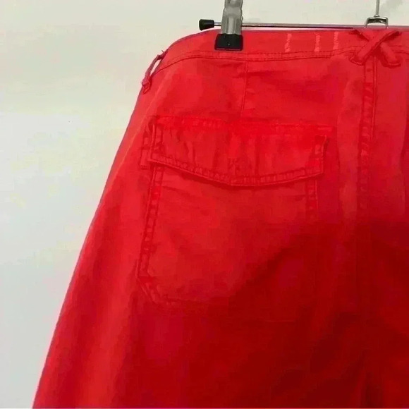 Anthropologie Hei Hei Womens Red/Orange Casual Chino Pants - Picture 5 of 7